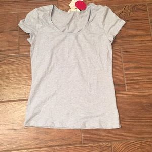 H&M light blue t-shirt